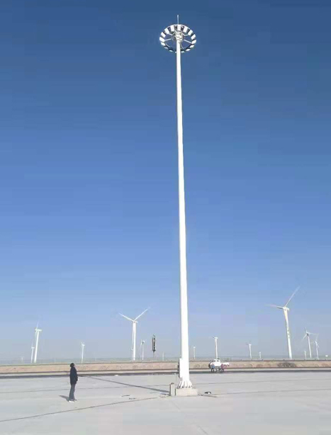 瓜州高速路服务区高杆灯项目